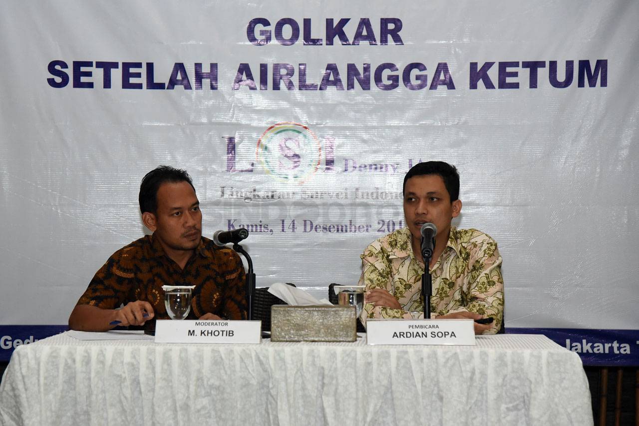 LSI Rilis Hasil Survey...