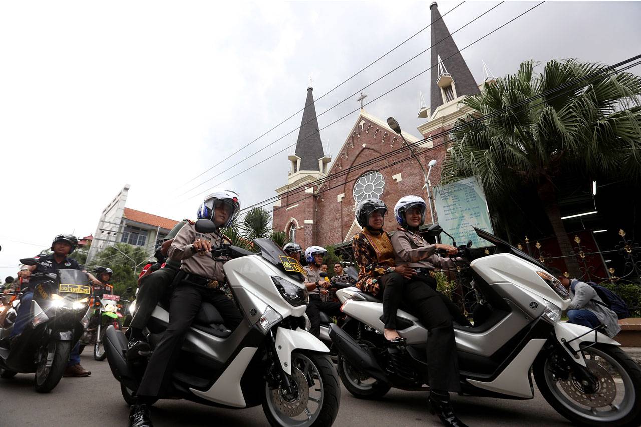 Polisi Lakukan Pengamanan...