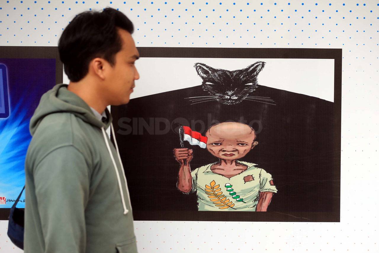 KPK Gelar Pameran Karikatur...