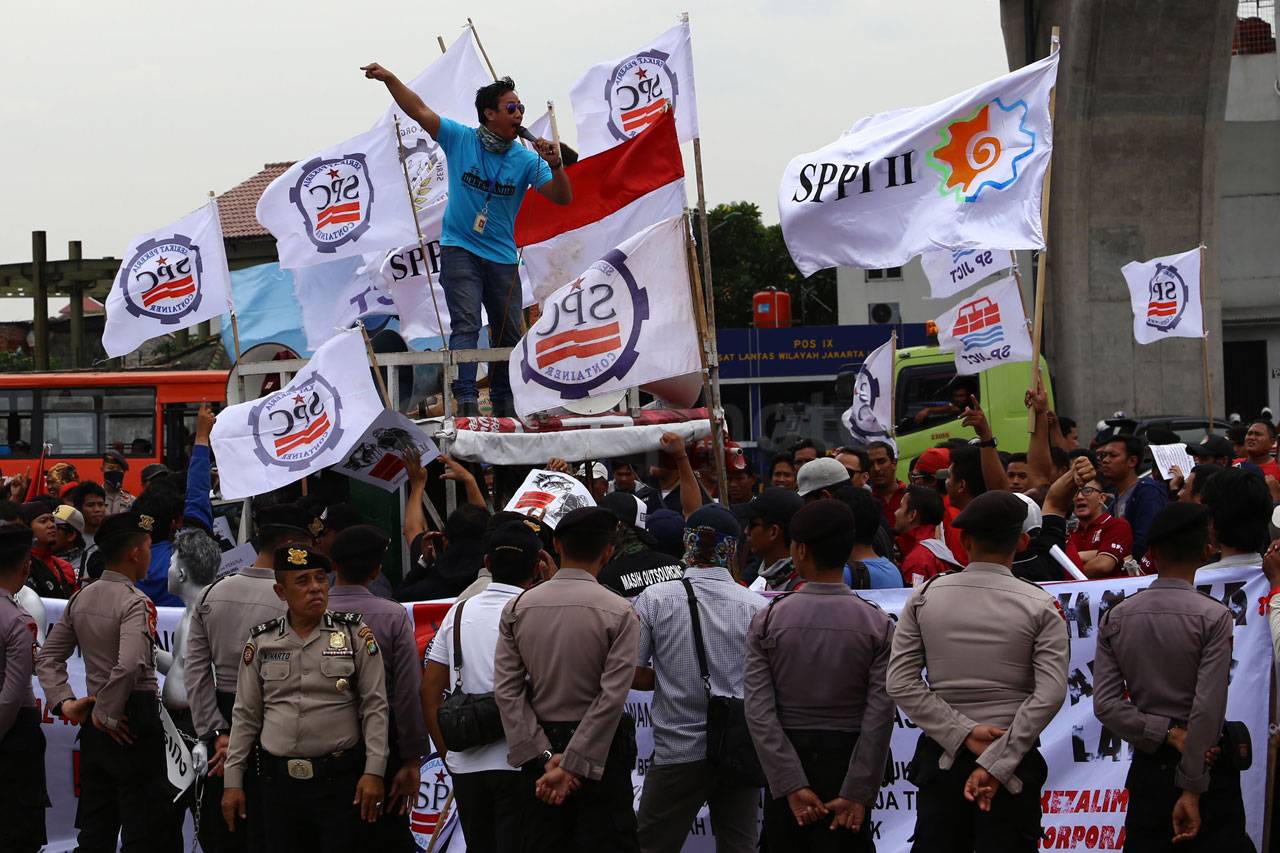 Karyawan JICT Gelar...