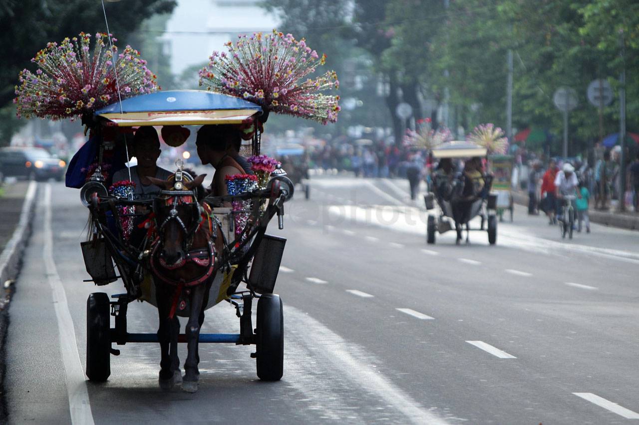 Menikmati Jakarta Lengang...