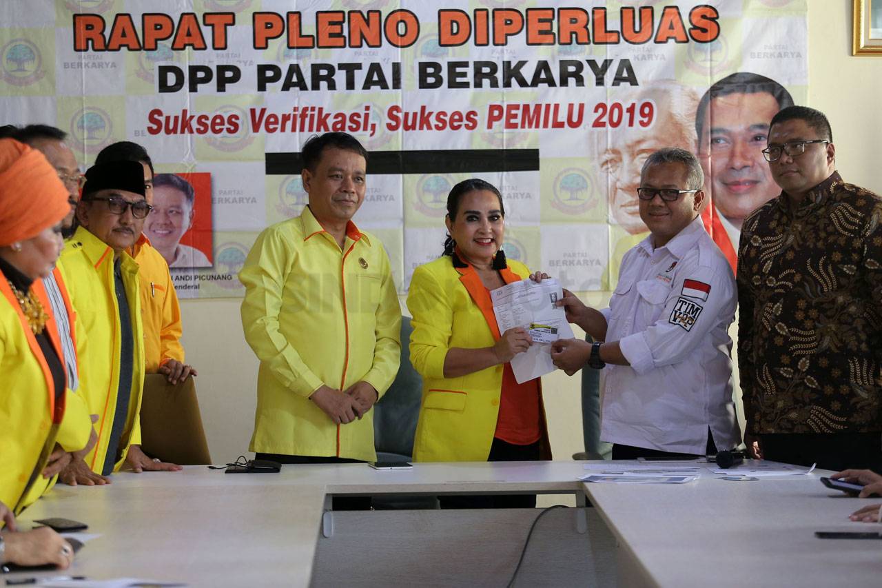Partai Berkarya Lolos...