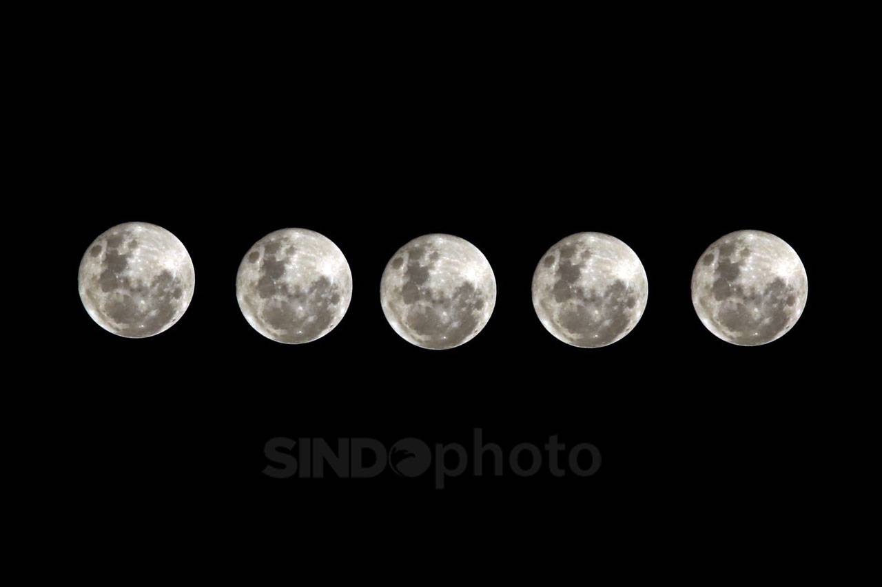 Melihat Keindahan Supermoon...