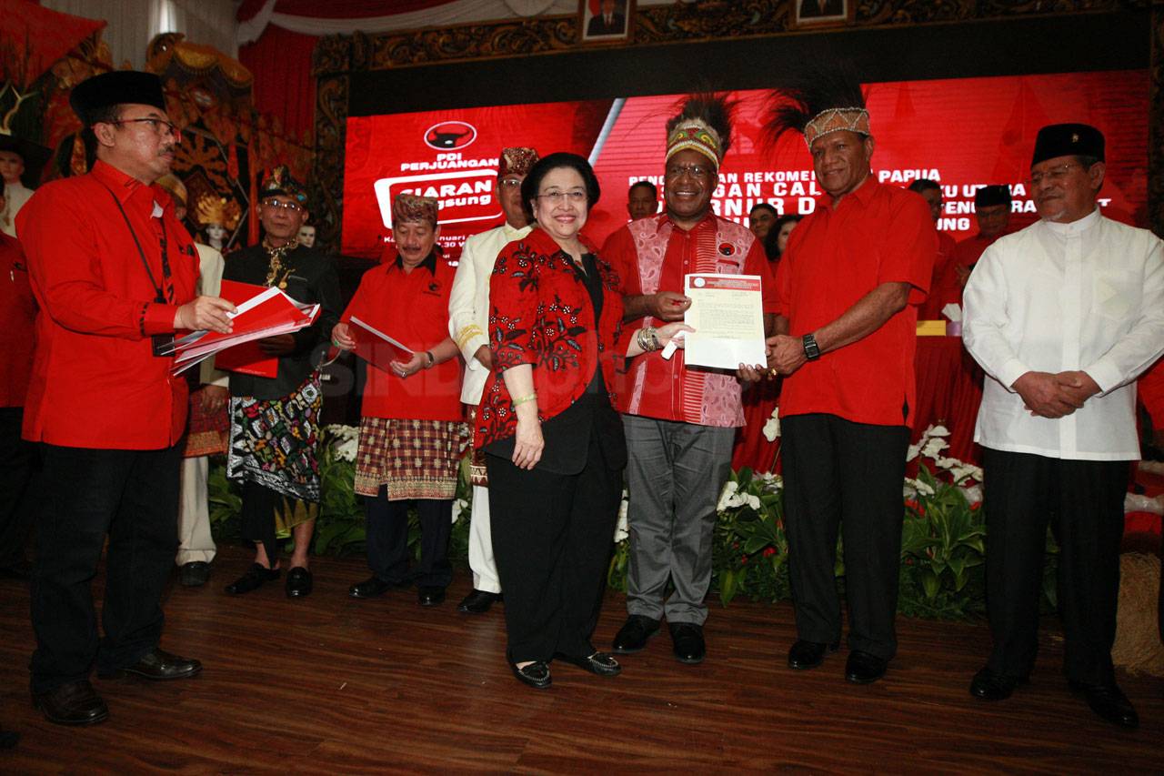 Megawati Umumkan Cagub...