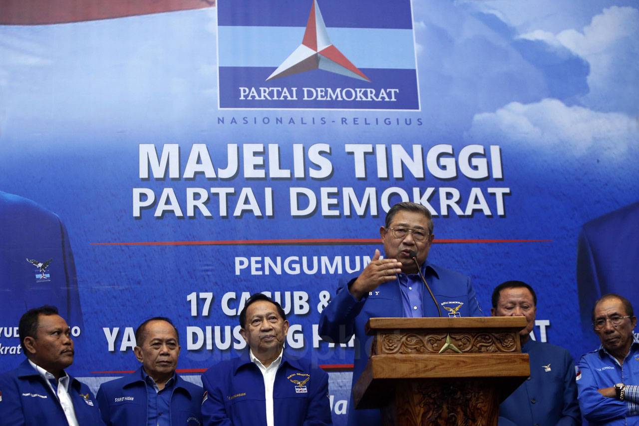 SBY Umumkan 17 Cagub...