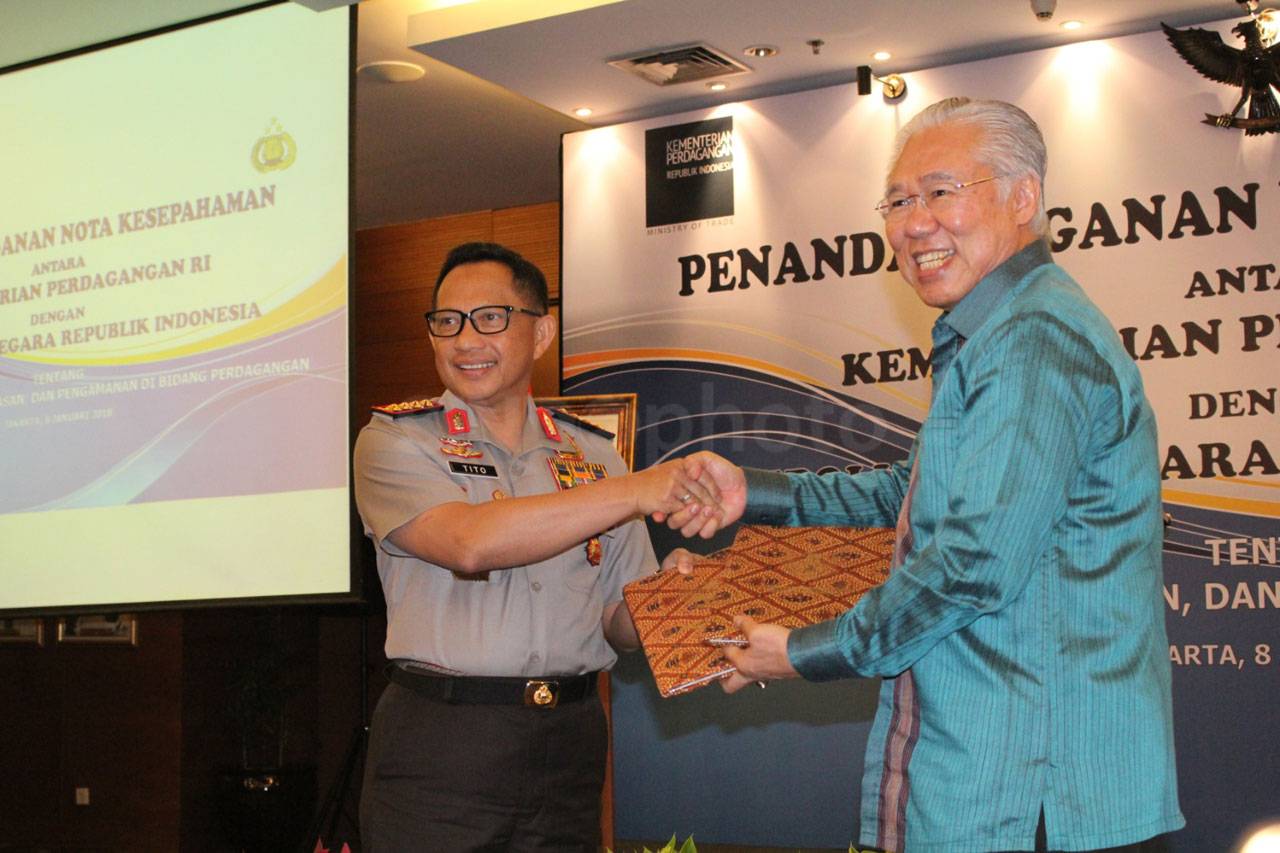 Polri dan Kemendag Jalin...