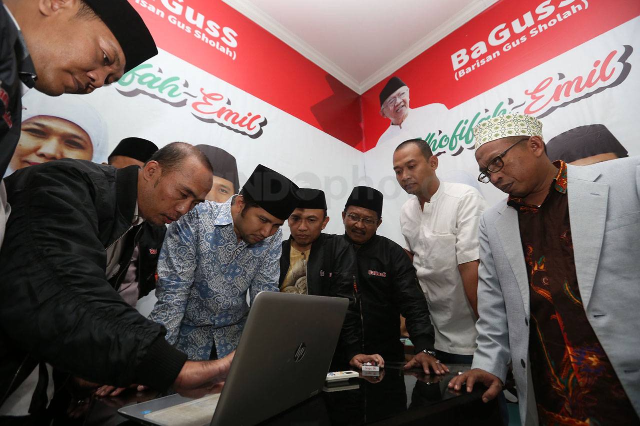 Cawagub Jatim Emil Dardak...