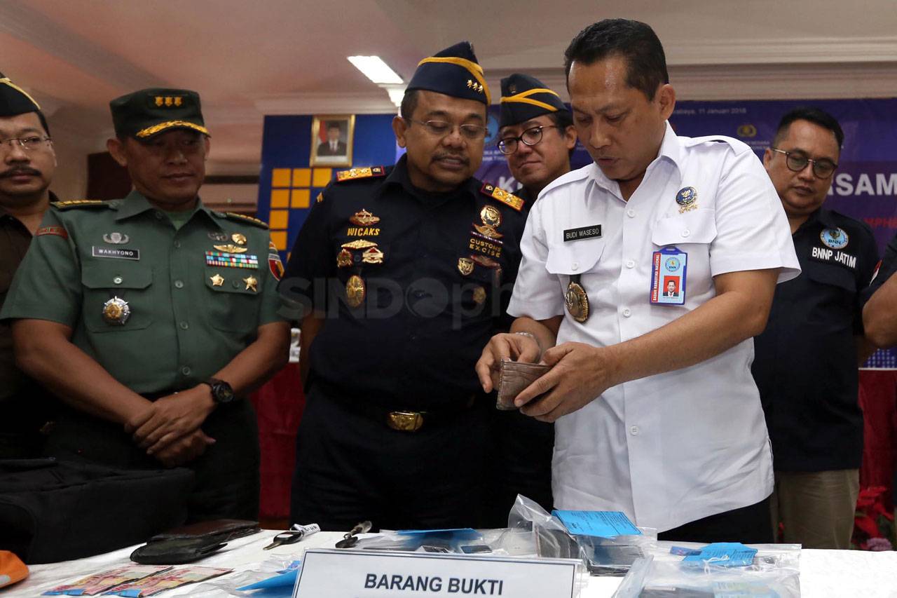 BNN dan Bea Cukai Gagalkan...