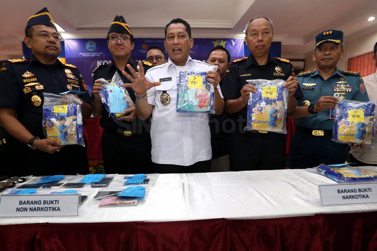 BNN dan Bea Cukai Gagalkan...