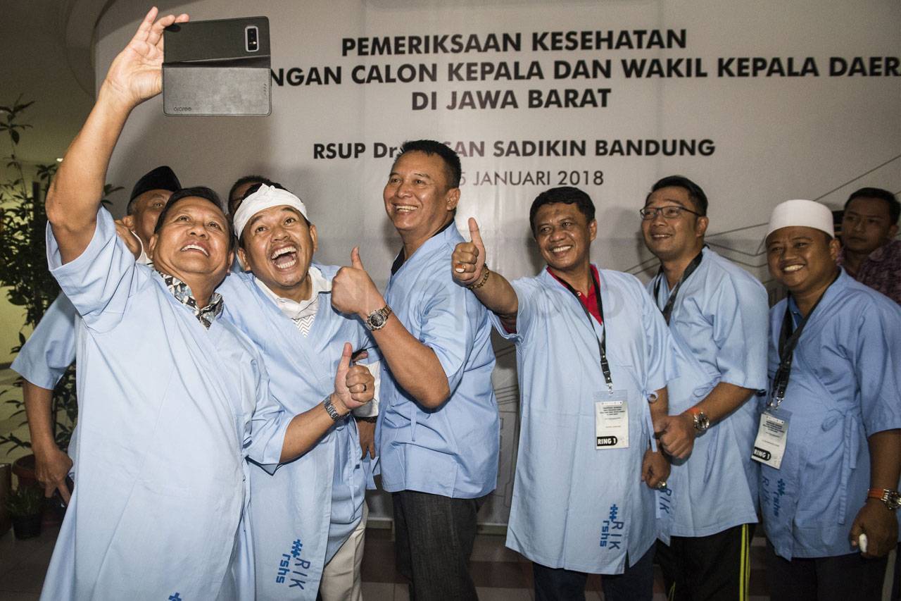 Empat Pasang Cagub-Cawagub...