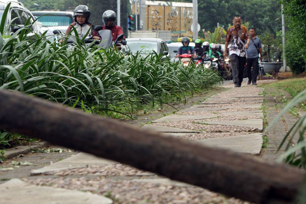 Berebut Pedestrian di...