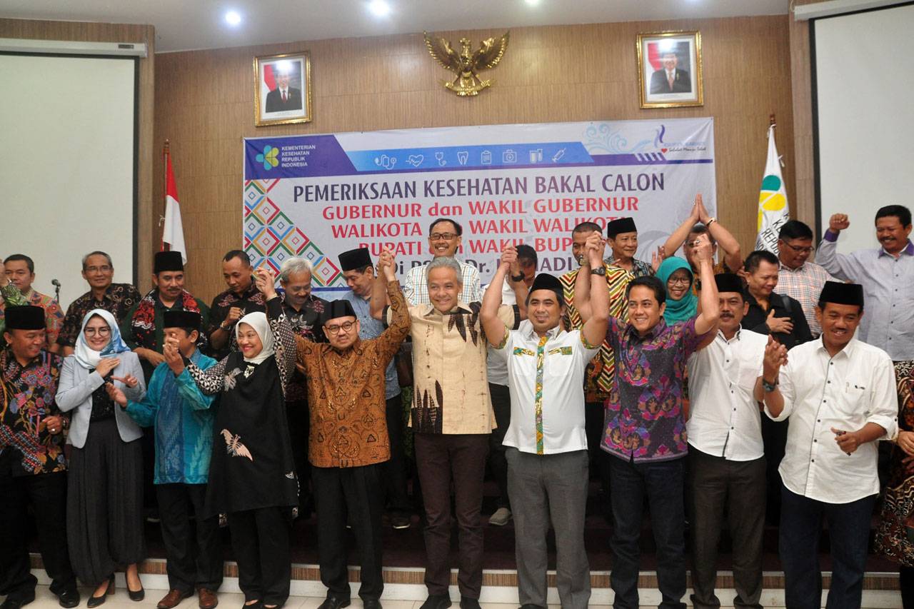 Paslon Pikada Jateng...
