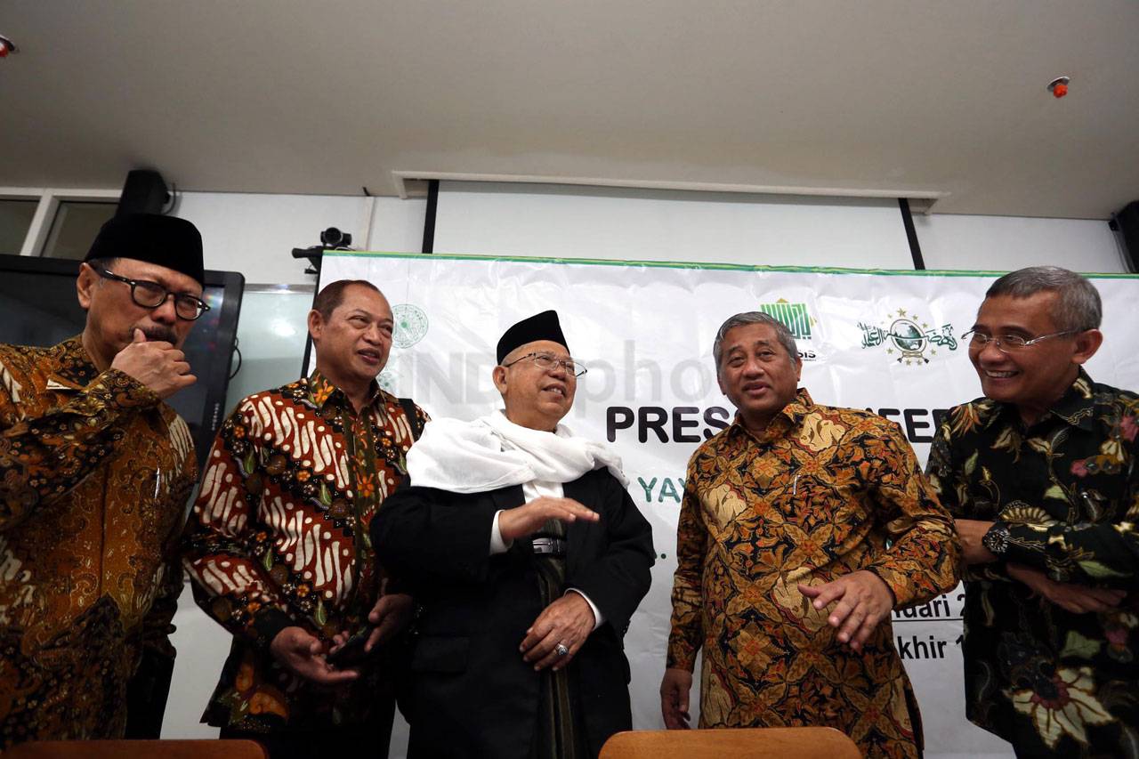 Ketua MUI Maruf Amin...