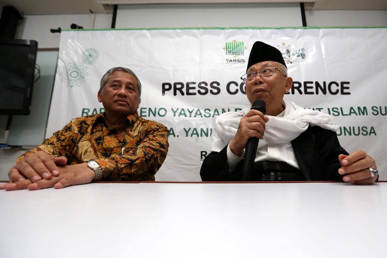 Ketua MUI Maruf Amin...