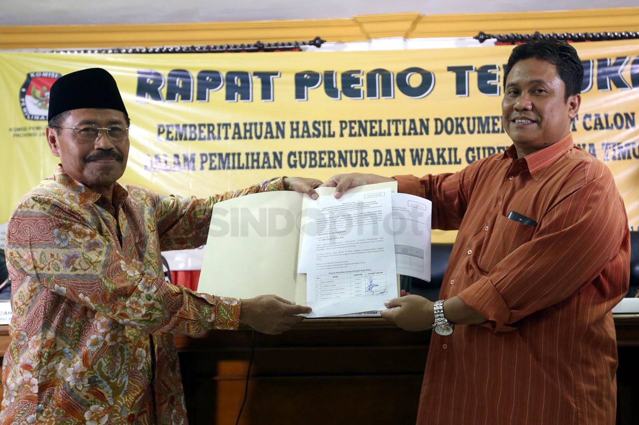 Dua Pasangan Cagub-Cawagub...