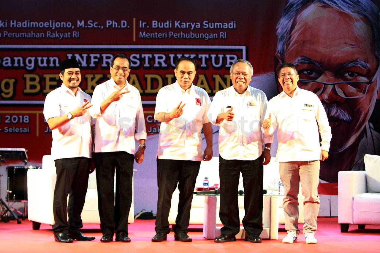 Menhub dan Menteri PUPR...