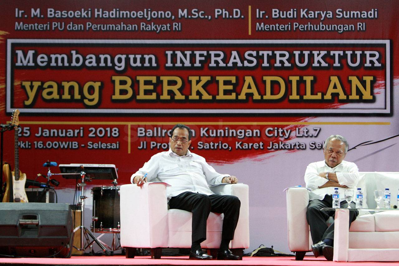 Menhub dan Menteri PUPR...