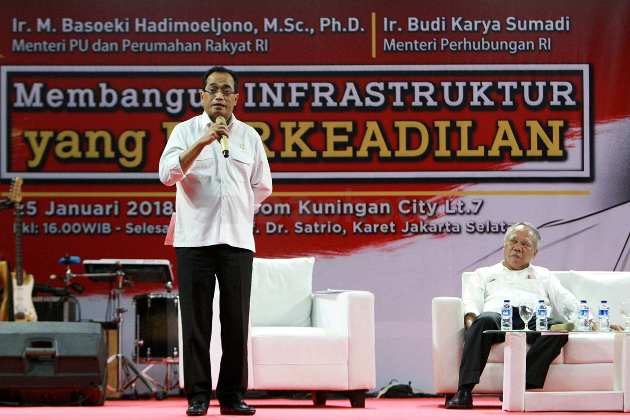 Menhub dan Menteri PUPR...