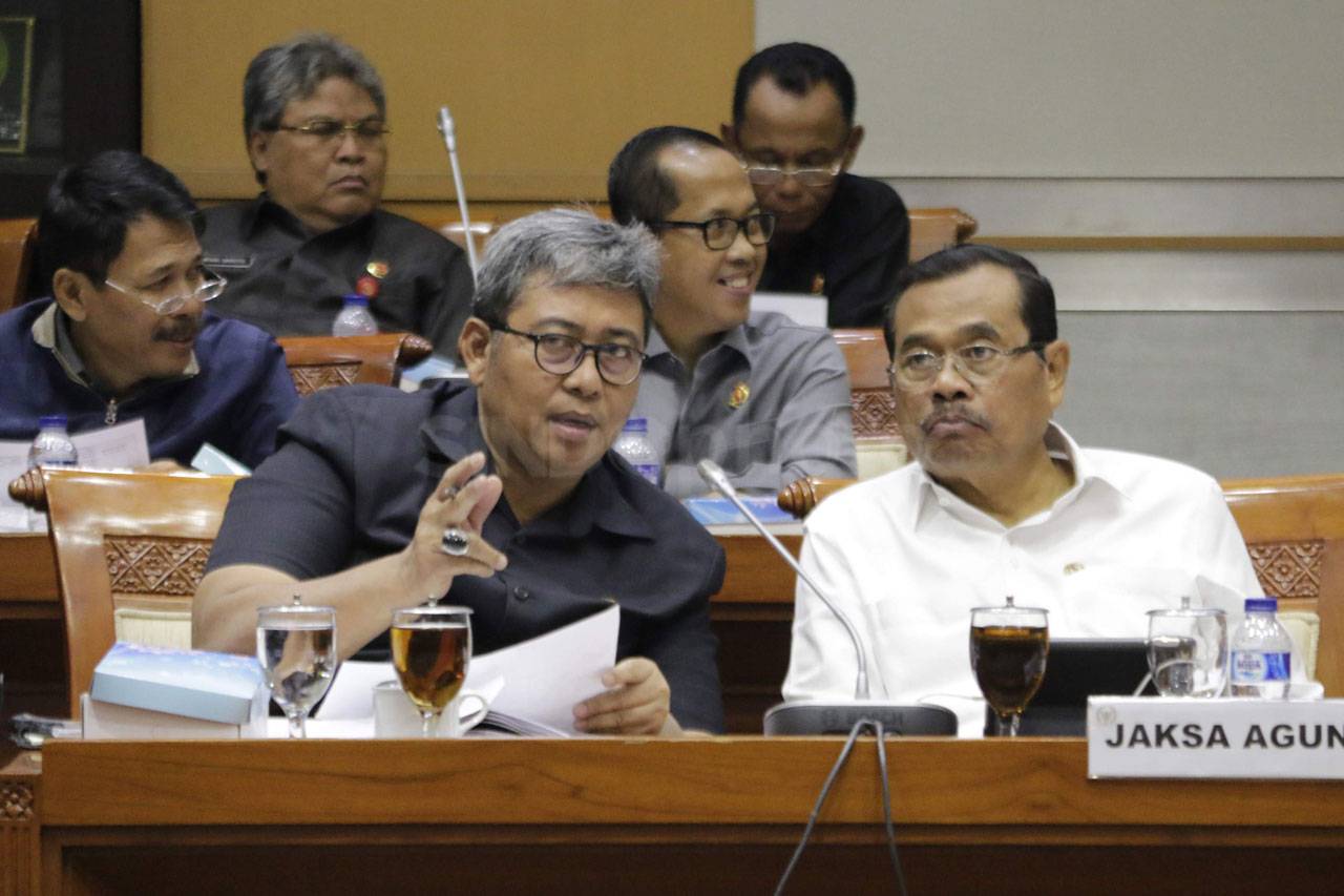 Jaksa Agung Raker dengan...