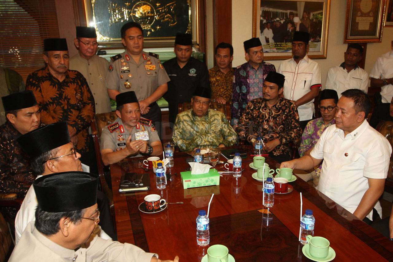 Kapolri Datangi PBNU...