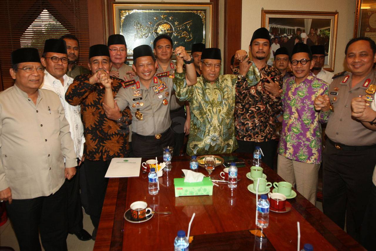 Kapolri Datangi PBNU...