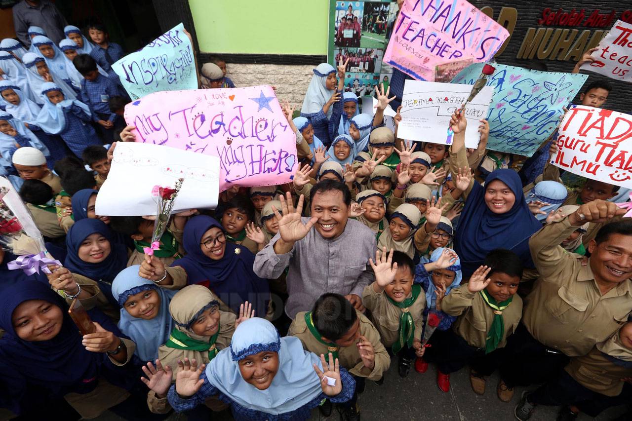 Aksi Pelajar Tolak Kekerasan...