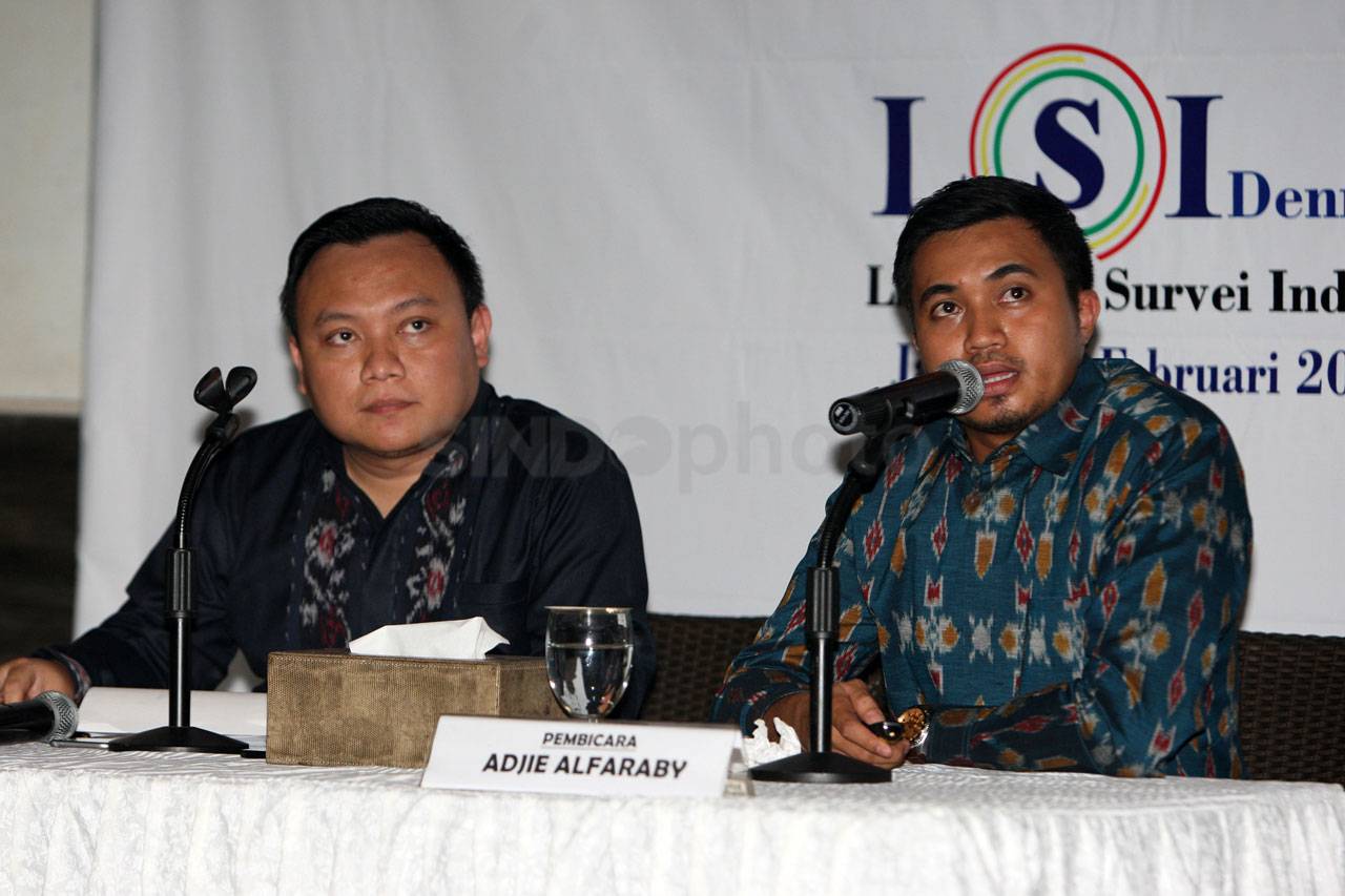 LSI Rilis Hasil Survei...