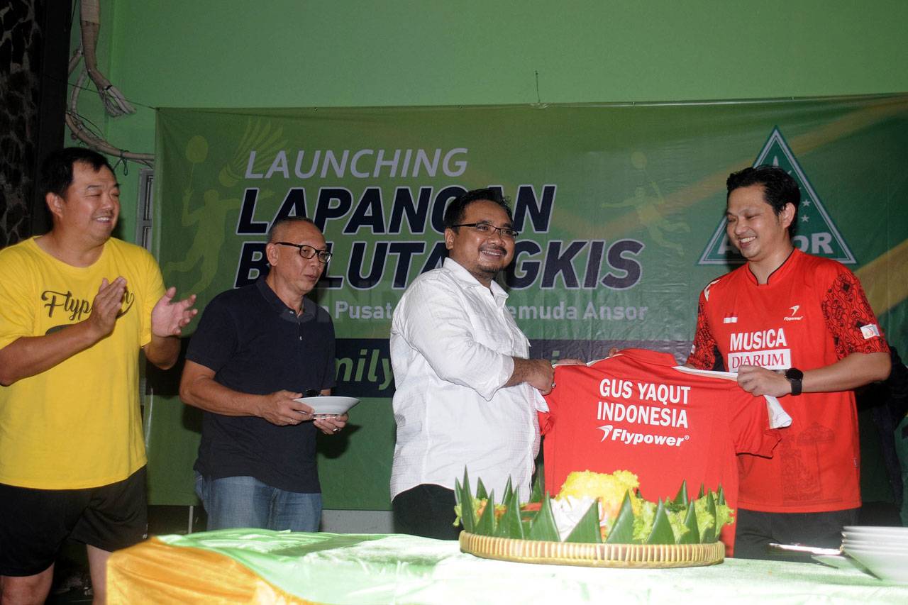 GP Ansor Resmikan Lapangan...
