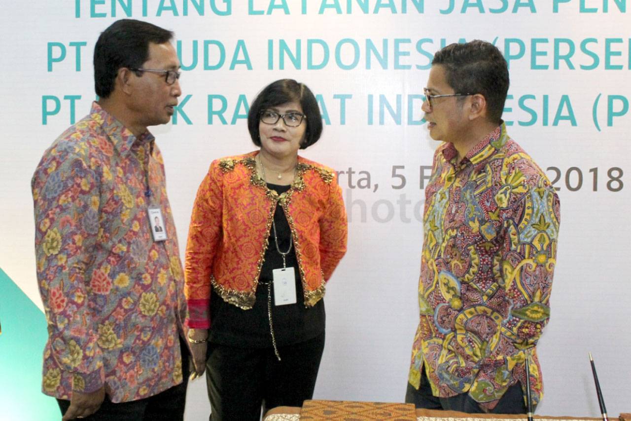 BRI dan Garuda Tandatangani...