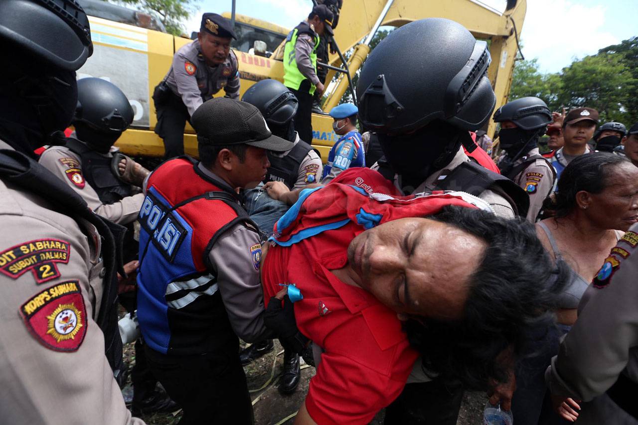 Eksekusi Lahan di Surabaya,...