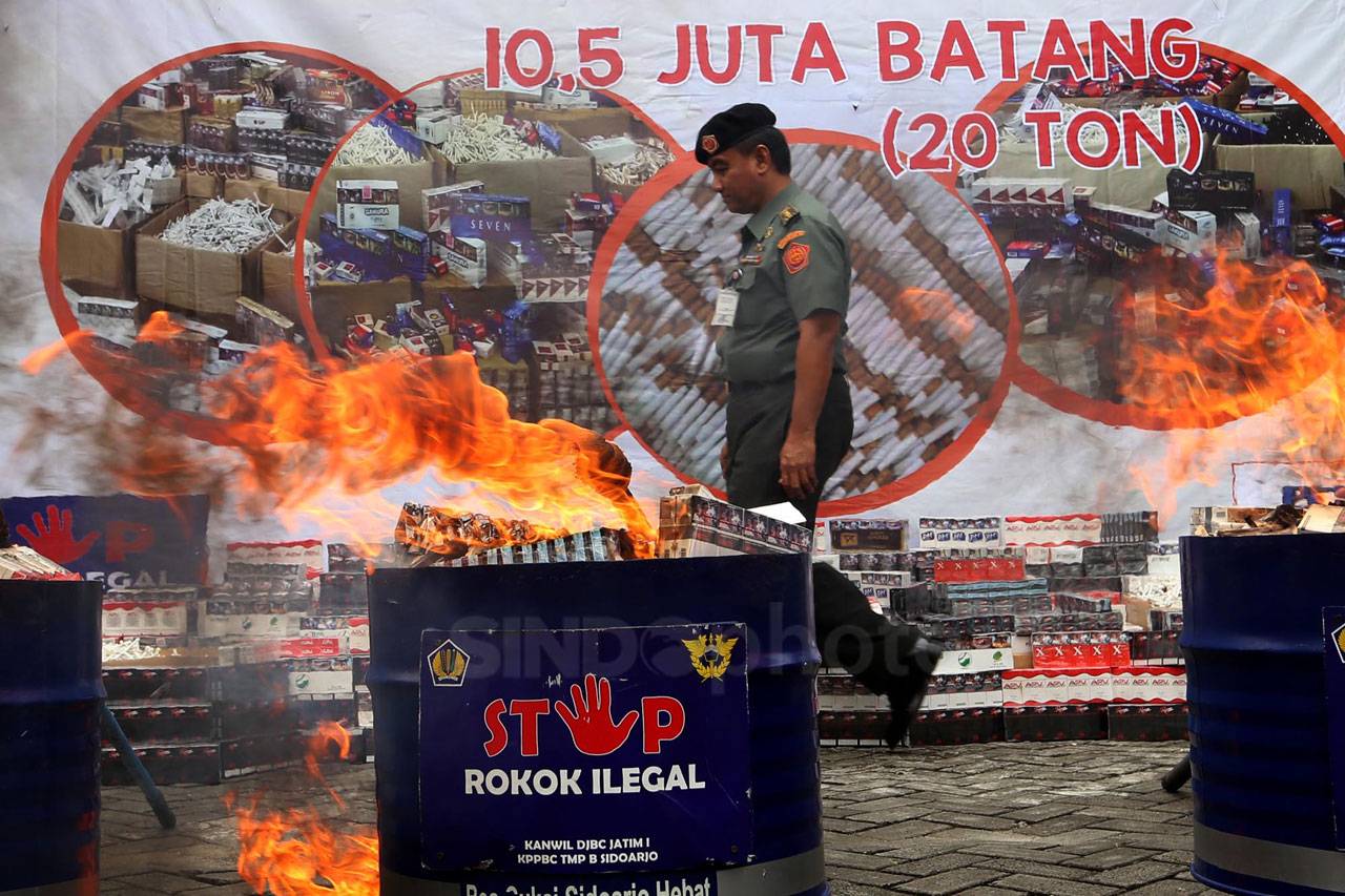 Bea Cukai Juanda Musnahkan...