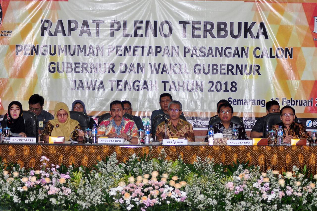 KPU Jateng Tetapkan...
