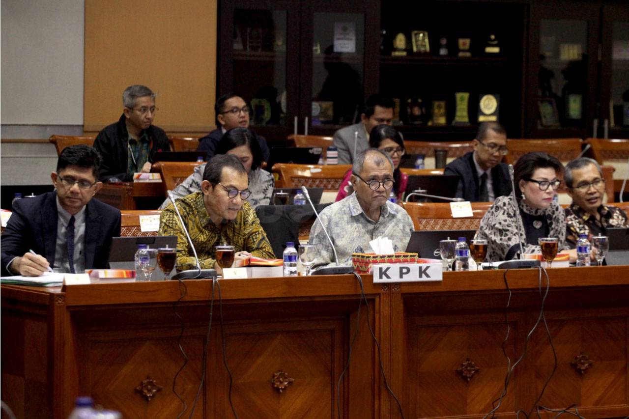 KPK Raker dengan Komisi...