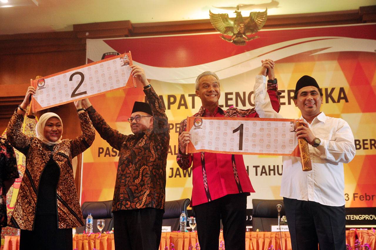 KPU Jateng Lakukan Pengundian...