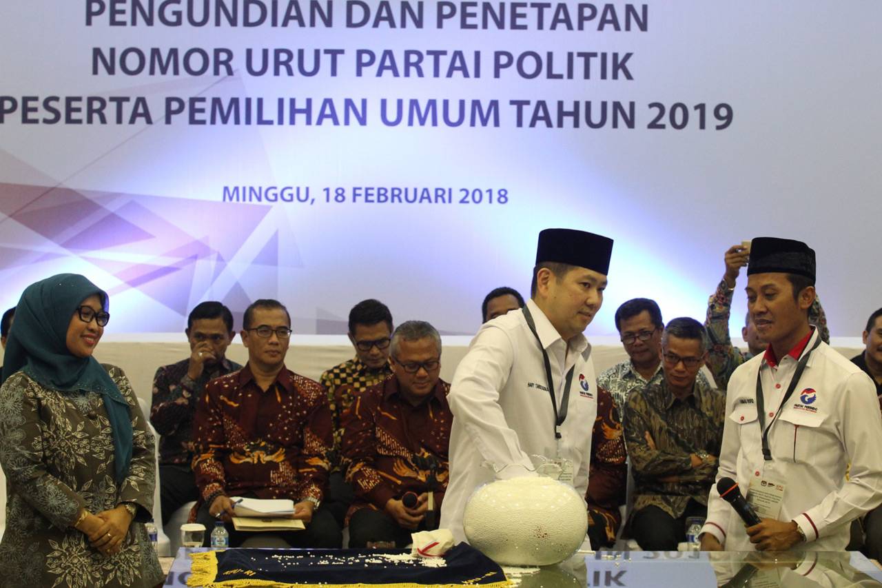 Perindo Dapat Nomor...