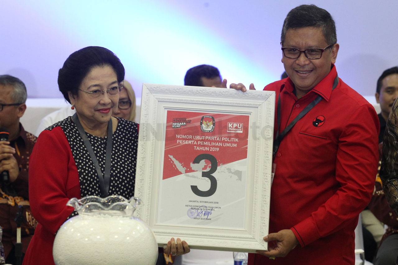 14 Parpol Peserta Pemilu...