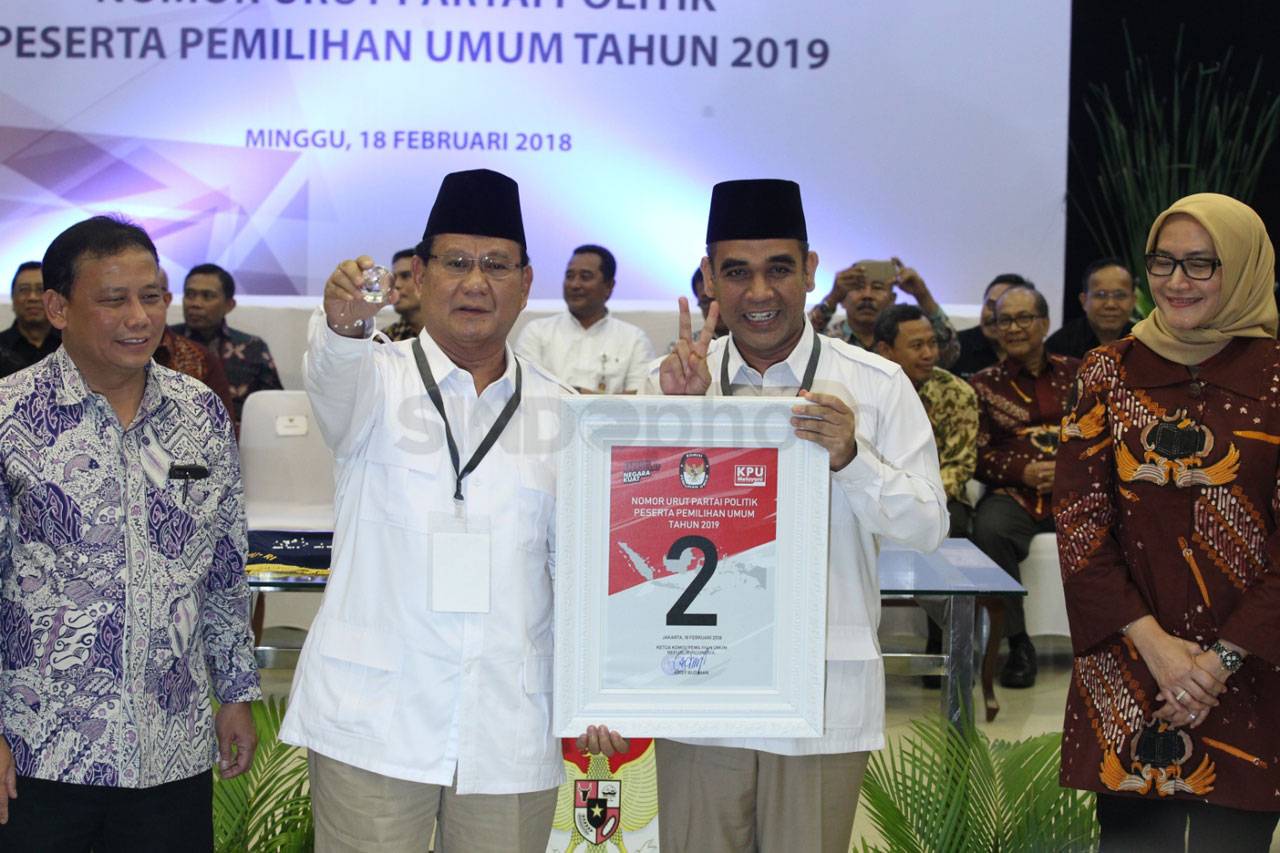 14 Parpol Peserta Pemilu...