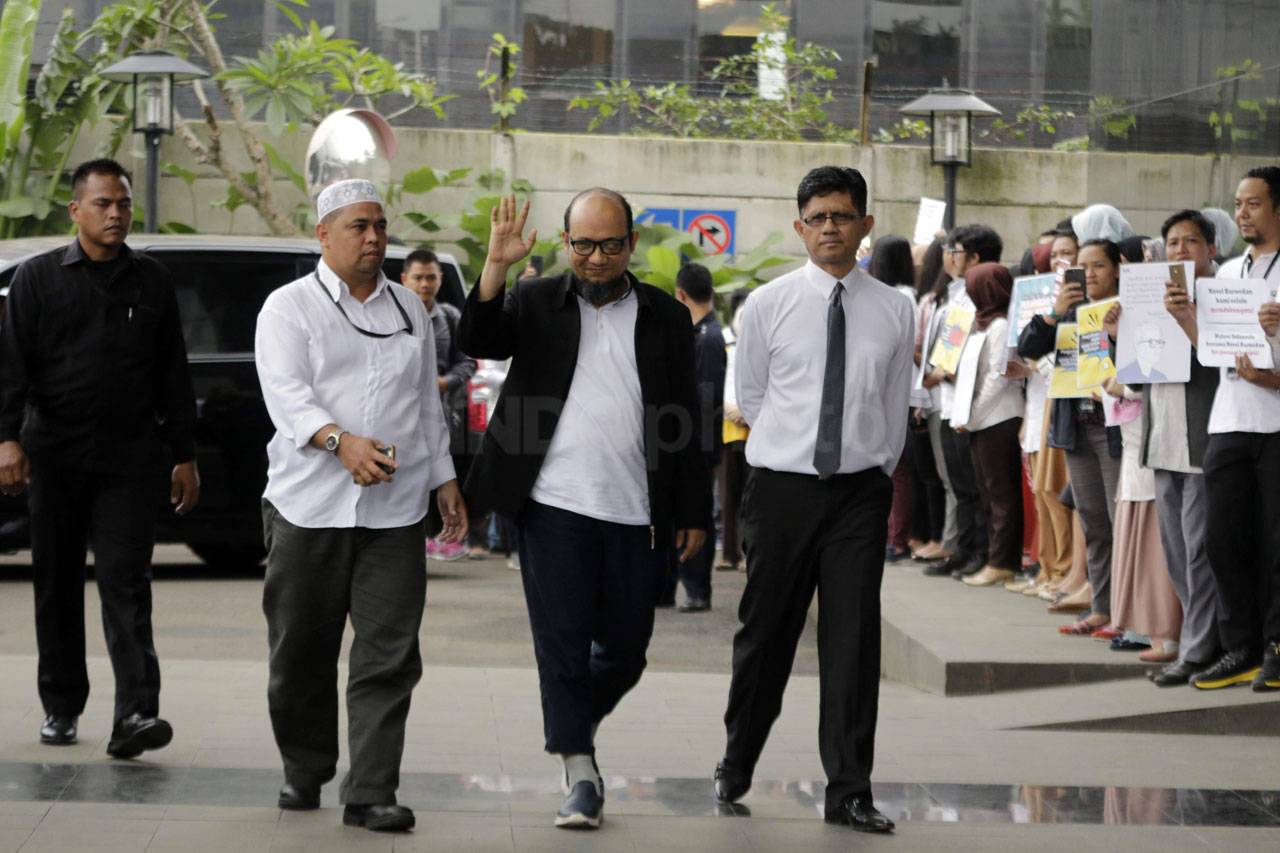 Tiba di KPK, Novel Baswedan...
