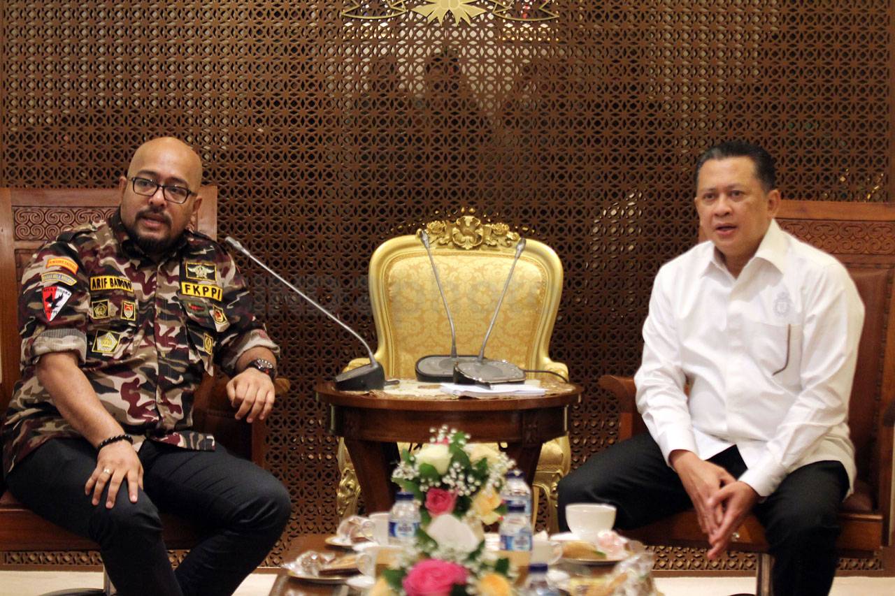 Ketua DPR Terima Pengurus...
