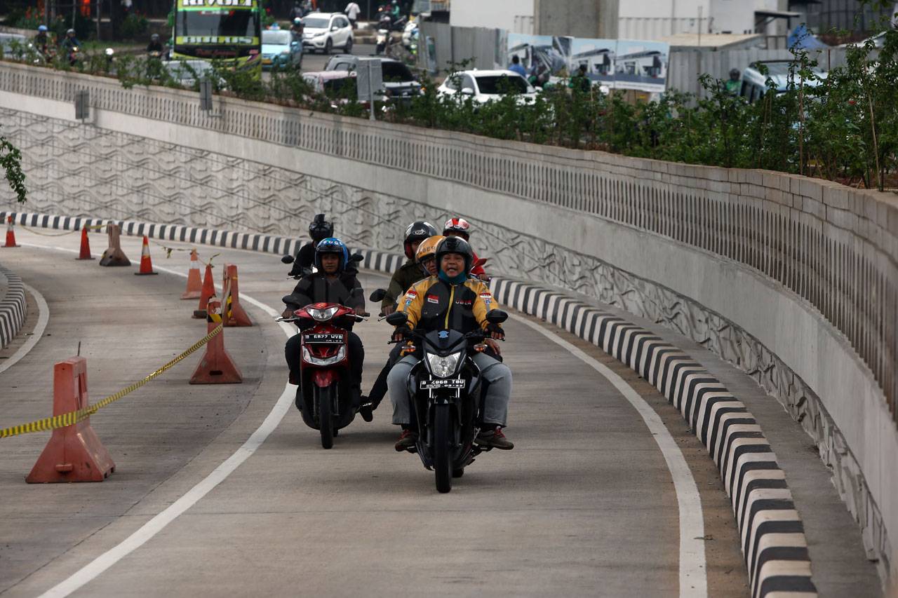 Underpass Kartini Diresmikan
