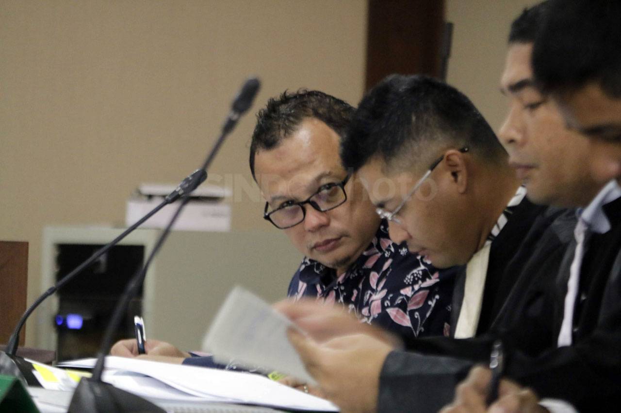 Auditor BPK Sigit Yugoharto...