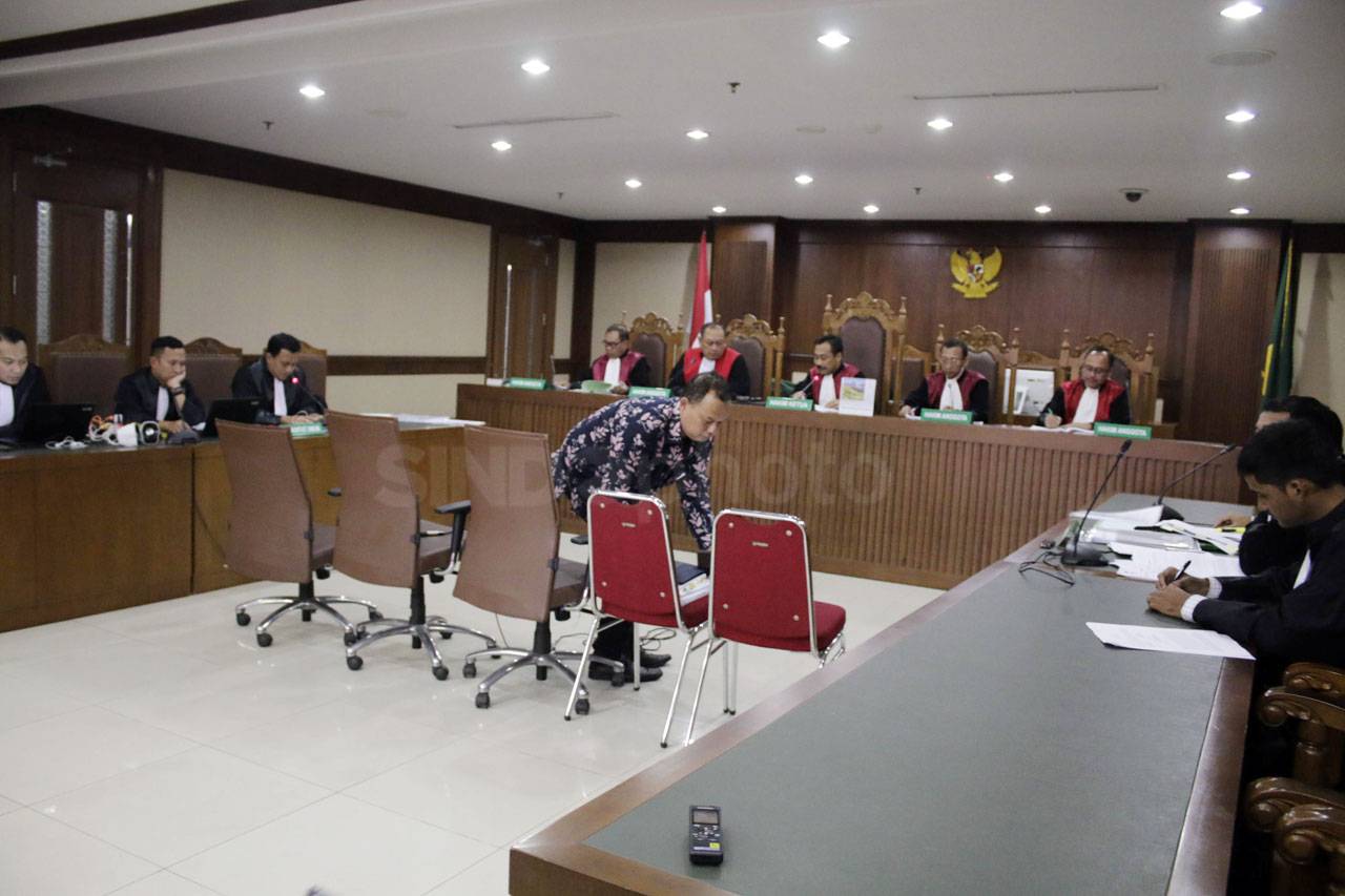 Auditor BPK Sigit Yugoharto...