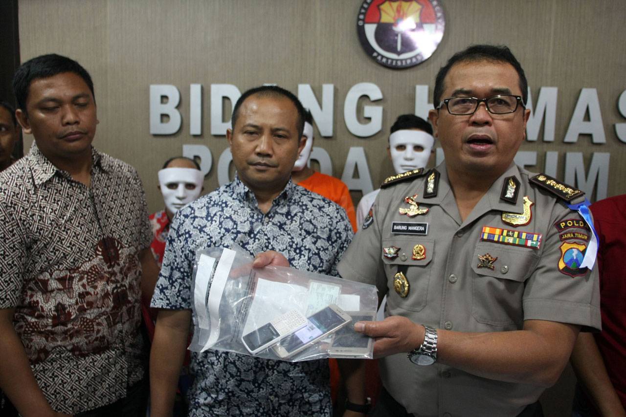 Polda Jatim Amankan...