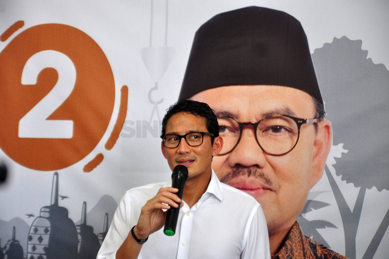 Sandiaga Uno Temui Relawan...