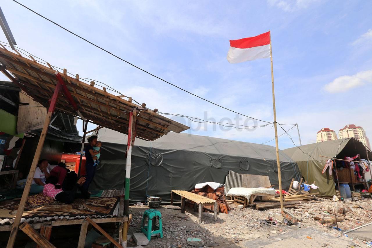 Shelter di Kampung Akuarium...