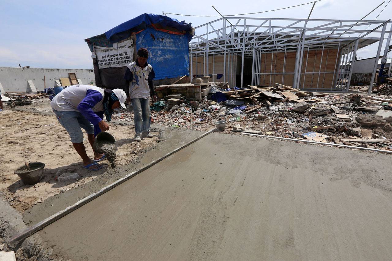 Shelter di Kampung Akuarium...