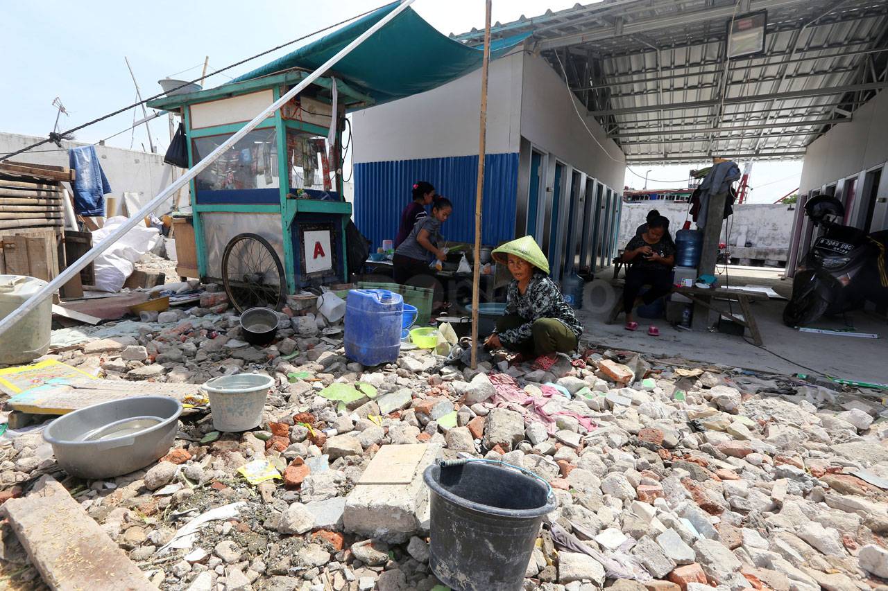 Shelter di Kampung Akuarium...
