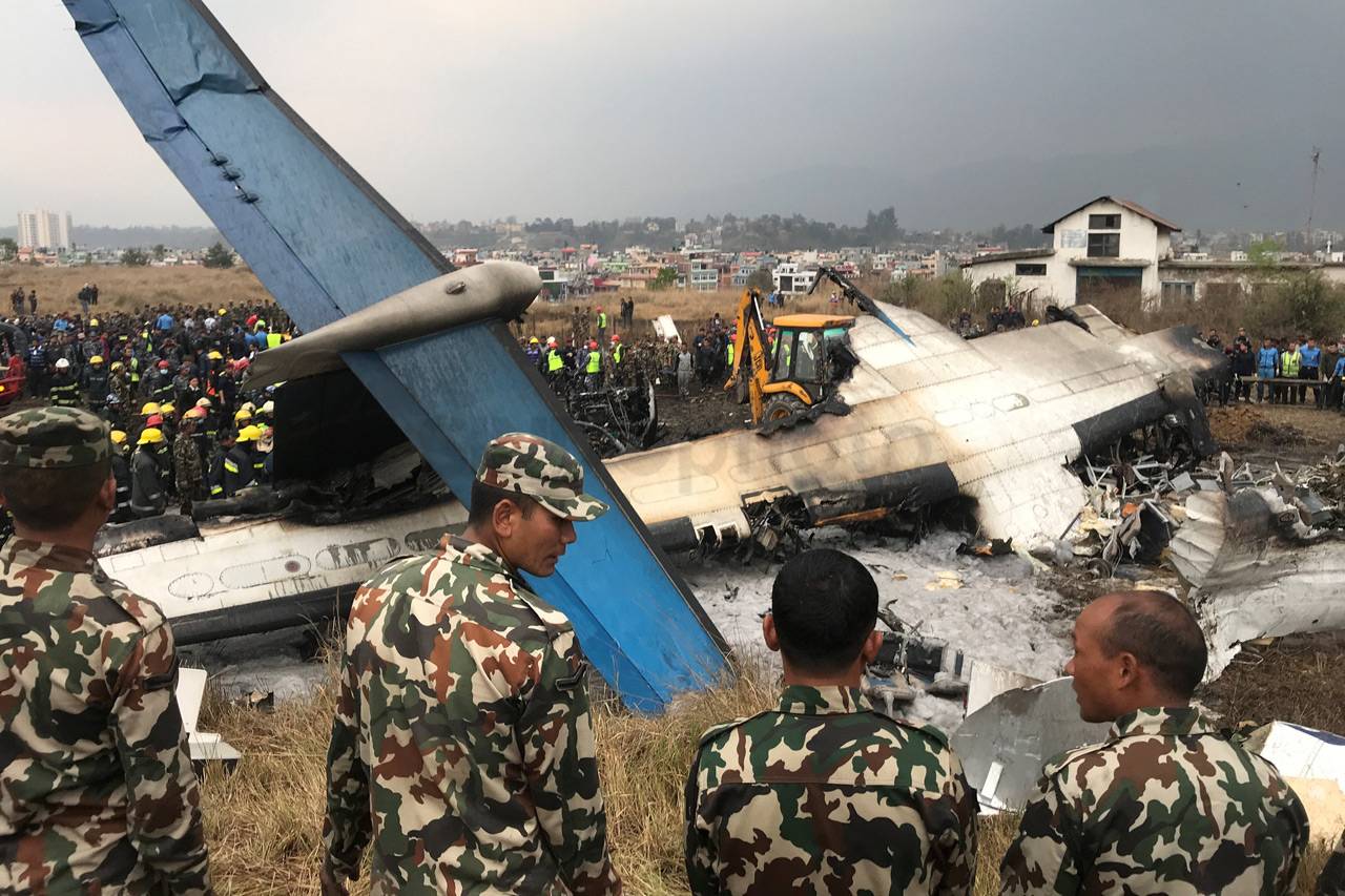 Pesawat Jatuh di Nepal,...
