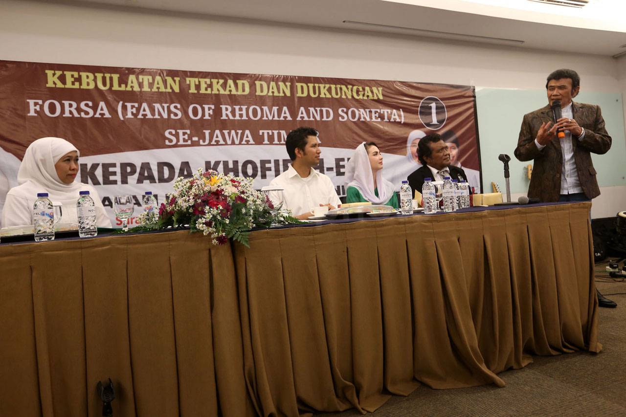 Rhoma dan Forsa Dukung...