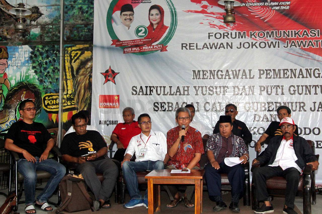 Relawan Jokowi Dukung...